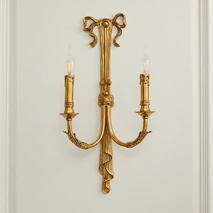 Veline Brass Wall Lamp