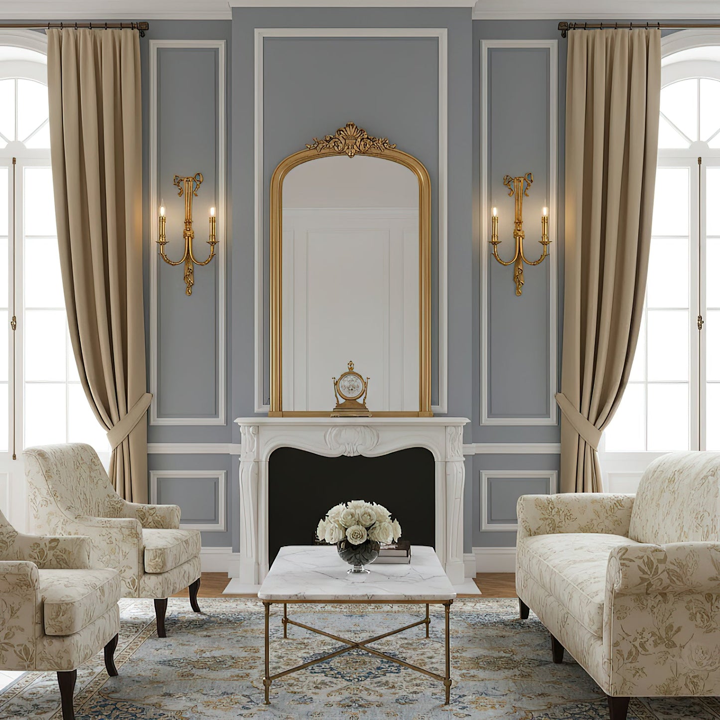 Veline Brass Wall Lamp