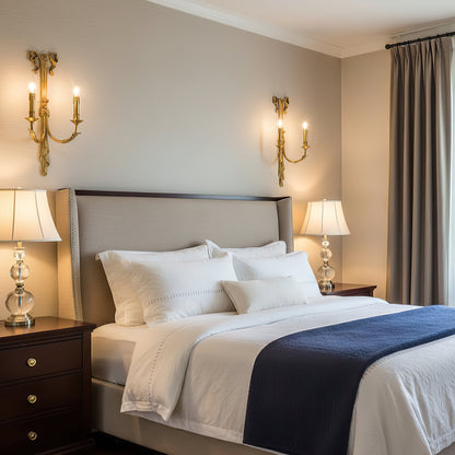 Veline Brass Wall Lamp