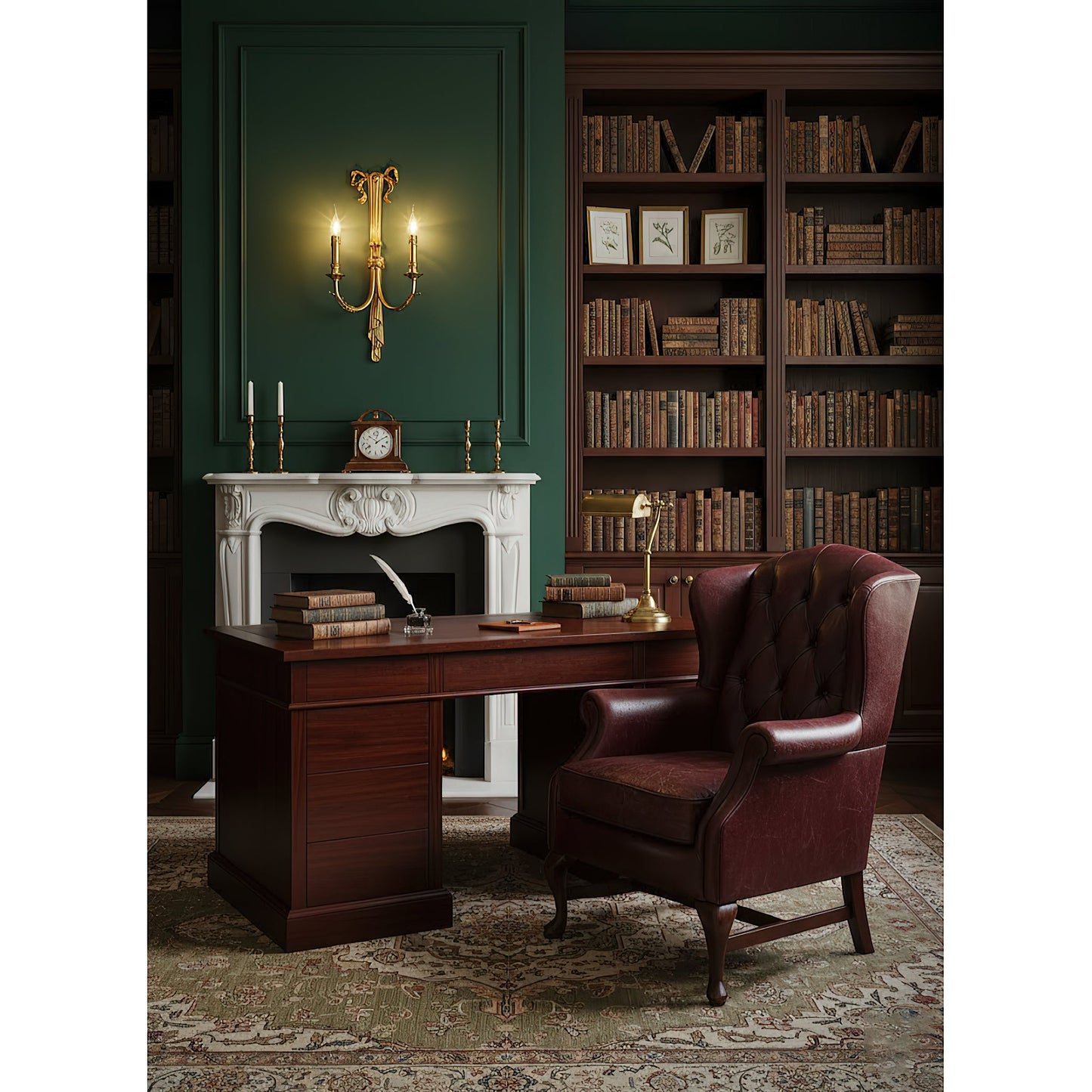 Veline Brass Wall Lamp