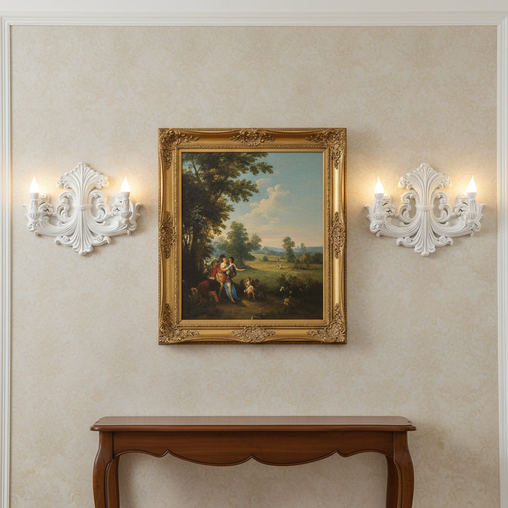 Nerine Plaster Wall Lamp