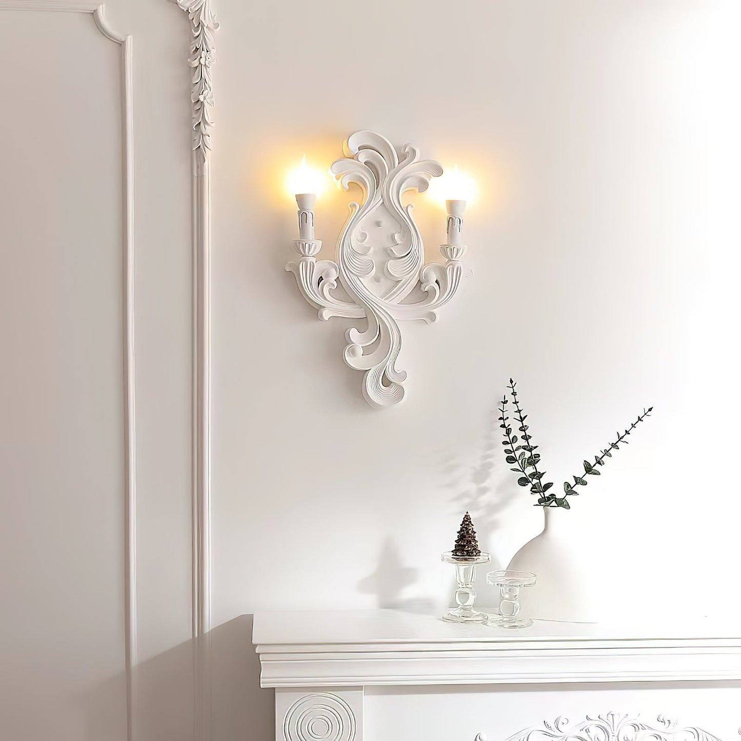 Nerine Plaster Wall Lamp