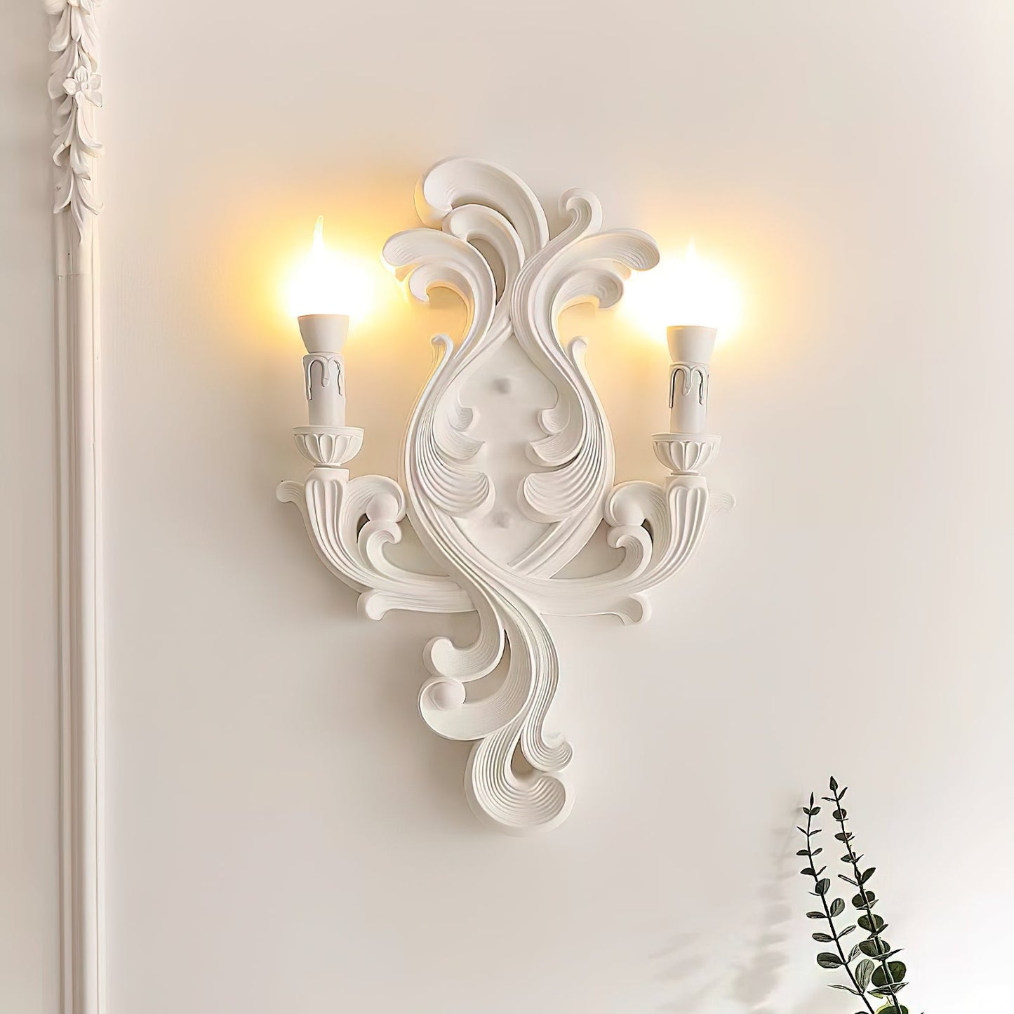 Nerine Plaster Wall Lamp