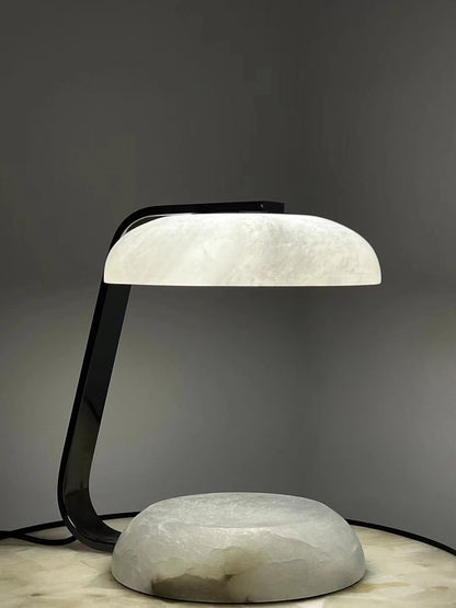 Obsidian Alabaster Table Lamp