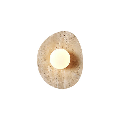 Hesor Travertine Wall Lamp