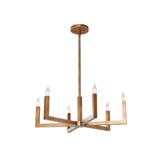 Ancona Brass Chandelier