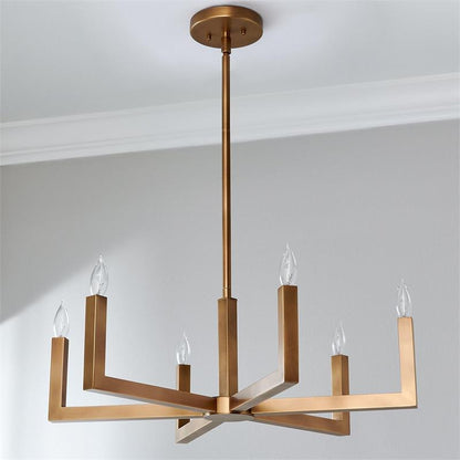 Ancona Brass Chandelier