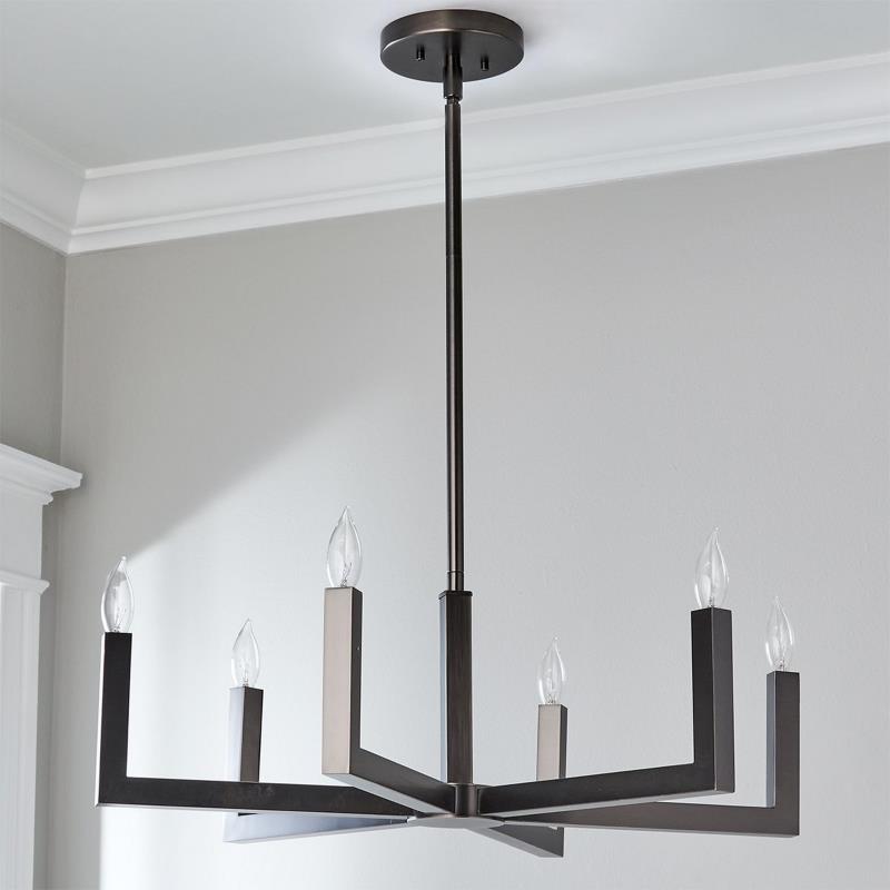 Ancona Brass Chandelier