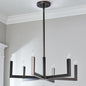 Ancona Brass Chandelier