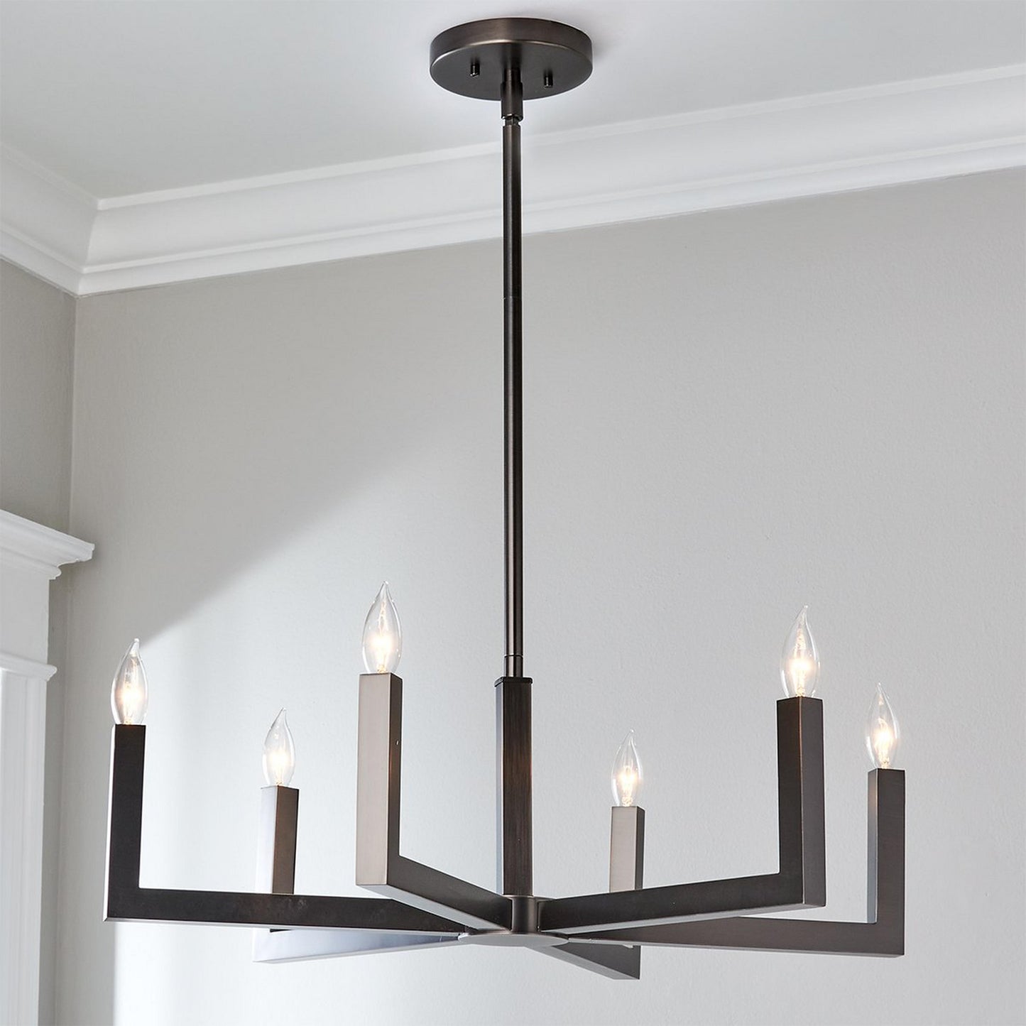 Ancona Brass Chandelier