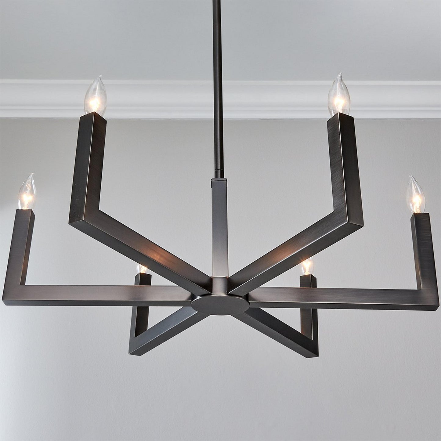 Ancona Brass Chandelier
