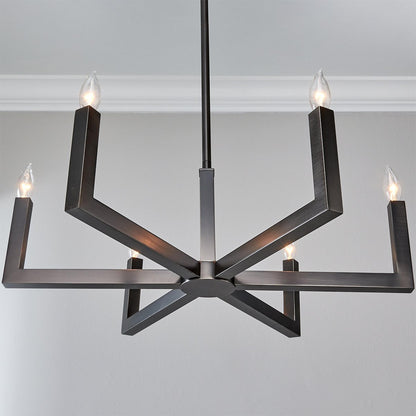 Ancona Brass Chandelier