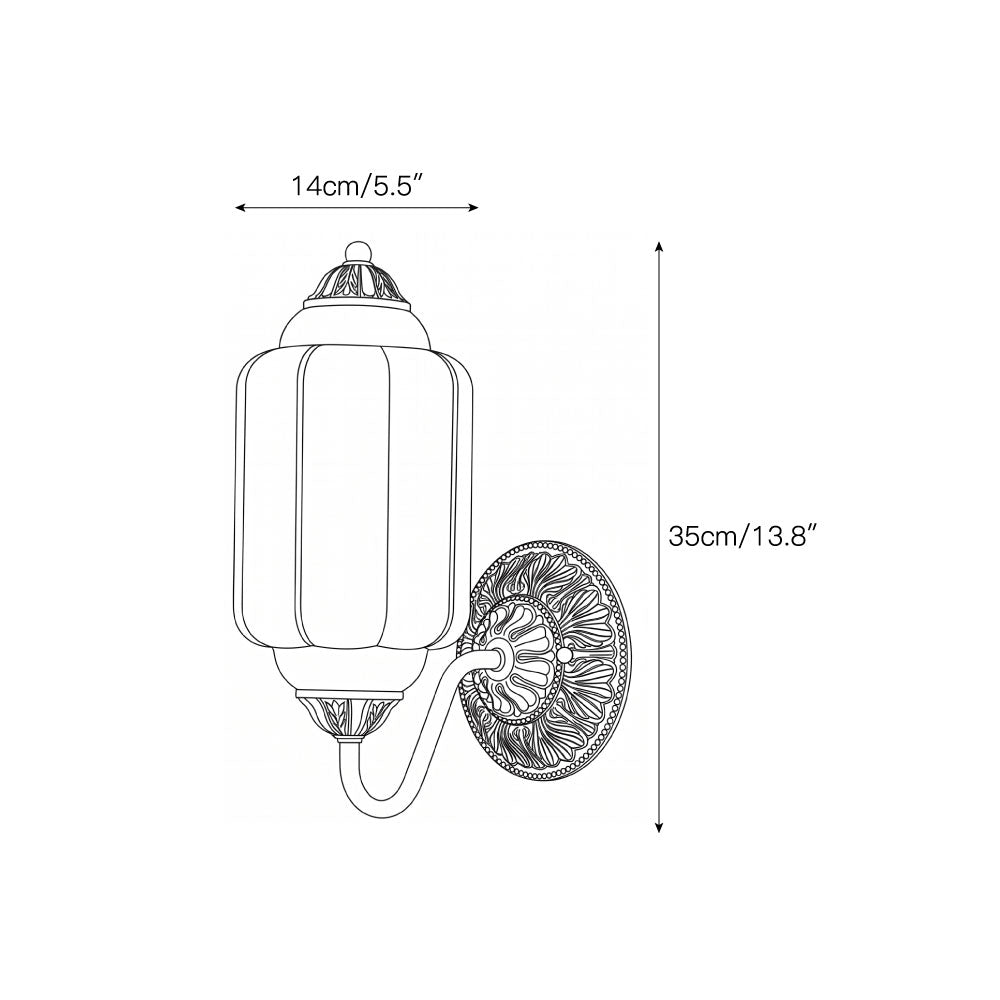 Anouk Glass Wall Sconce
