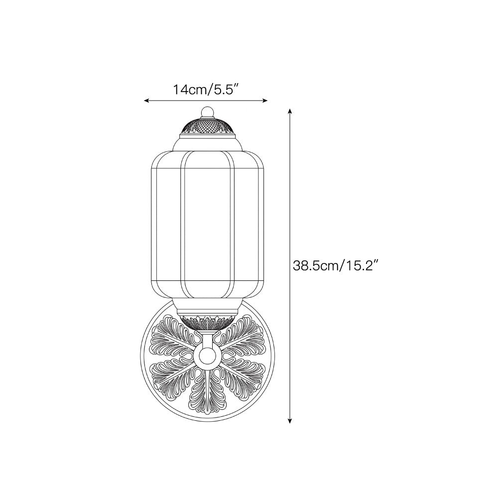 Eloise Scallop Alabaster Wall Sconce