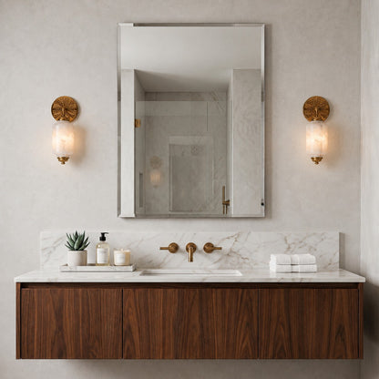 Eloise Scallop Alabaster Wall Sconce