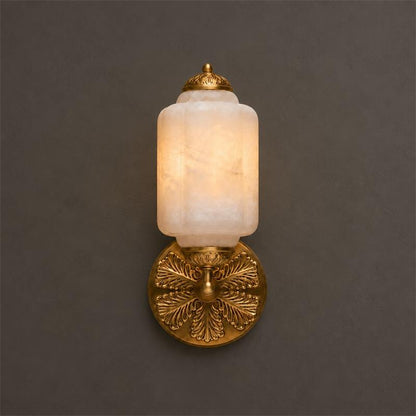 Eloise Scallop Alabaster Wall Sconce