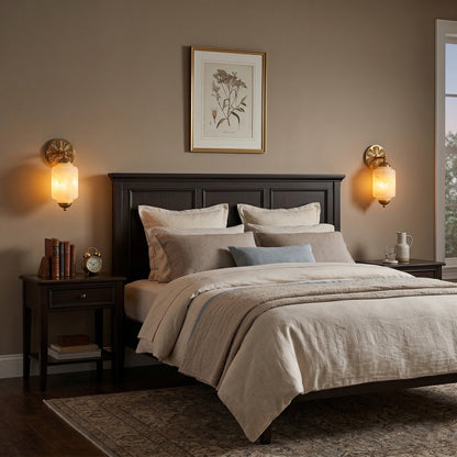 Eloise Scallop Alabaster Wall Sconce