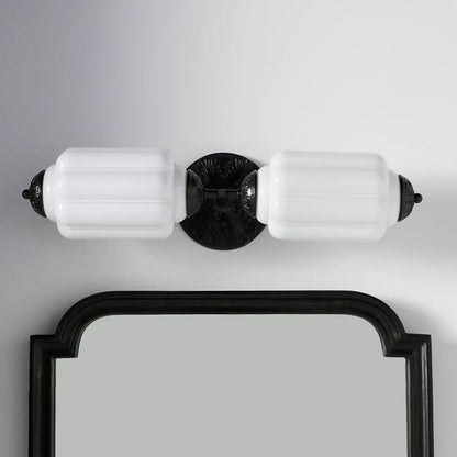 Fluorite Scallop Glass Sconce