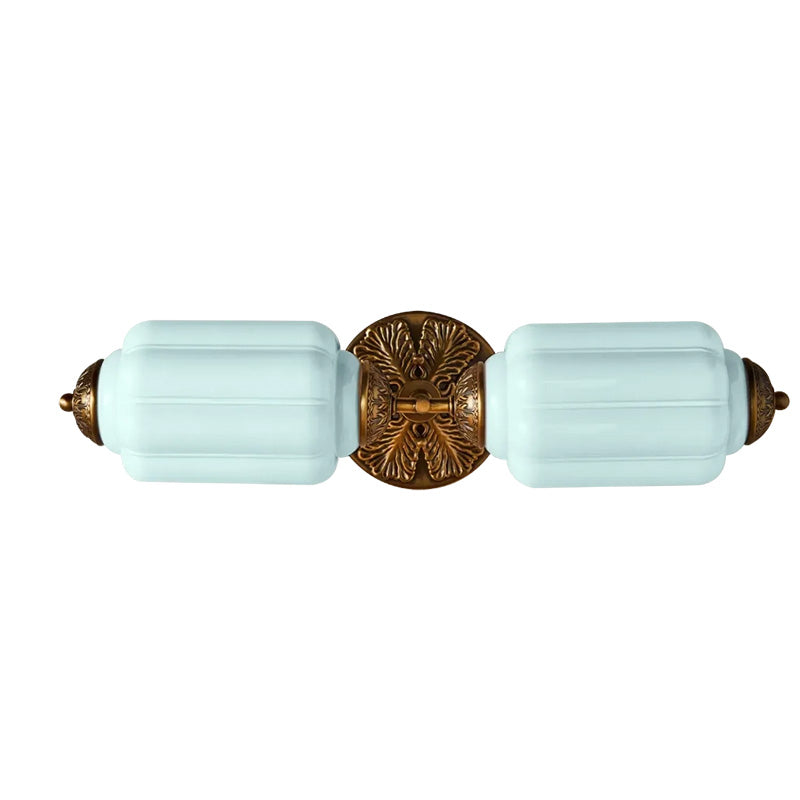 Fluorite Scallop Glass Sconce