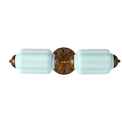 Fluorite Scallop Glass Sconce