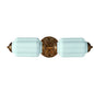 Fluorite Scallop Glass Sconce