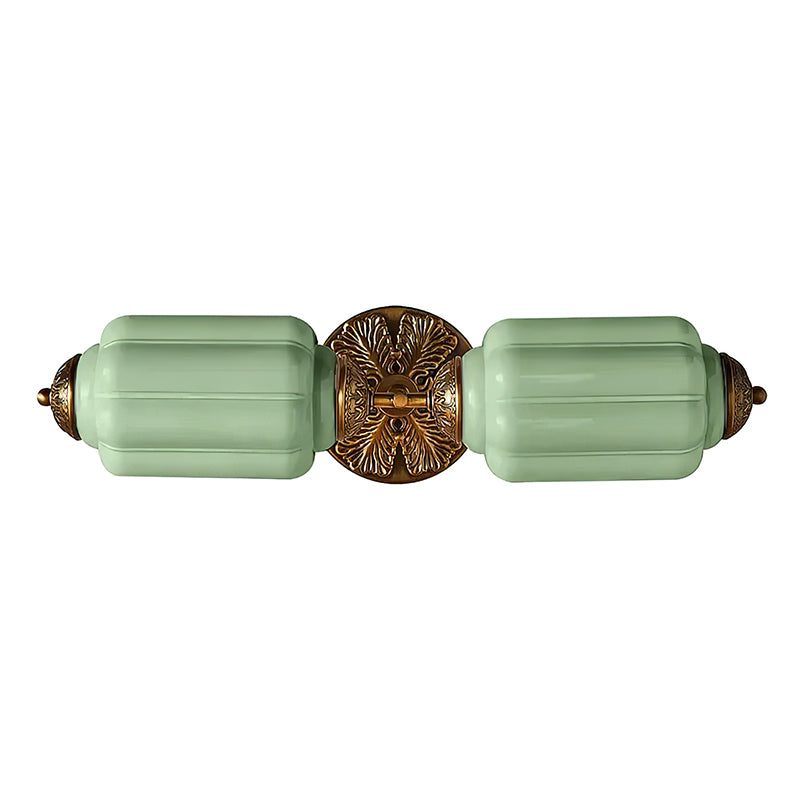 Fluorite Scallop Glass Sconce
