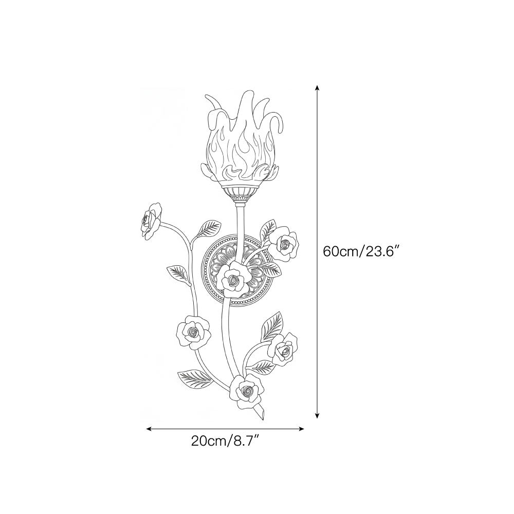 Ember & Blossom Wall Sconce