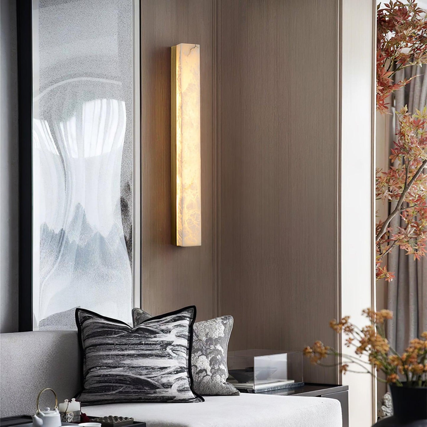 Lumora Alabaster Wall Lamp