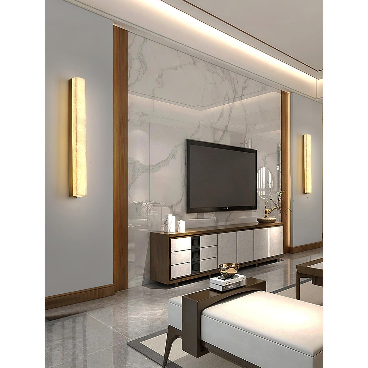 Lumora Alabaster Wall Lamp