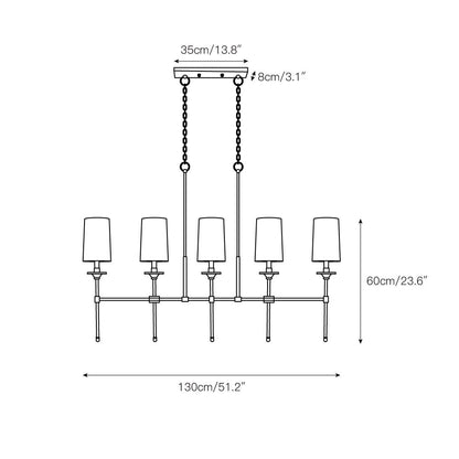Seren Linear Chandelier