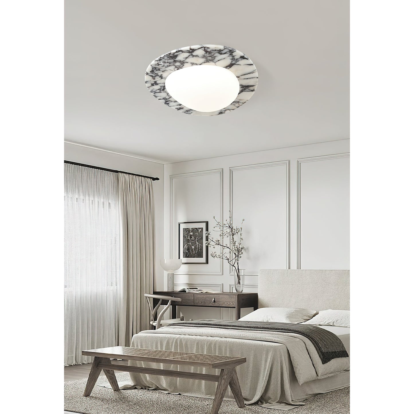 Noro Marble Ceiling Lamp