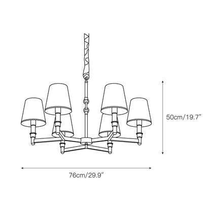 Larimar Chandelier