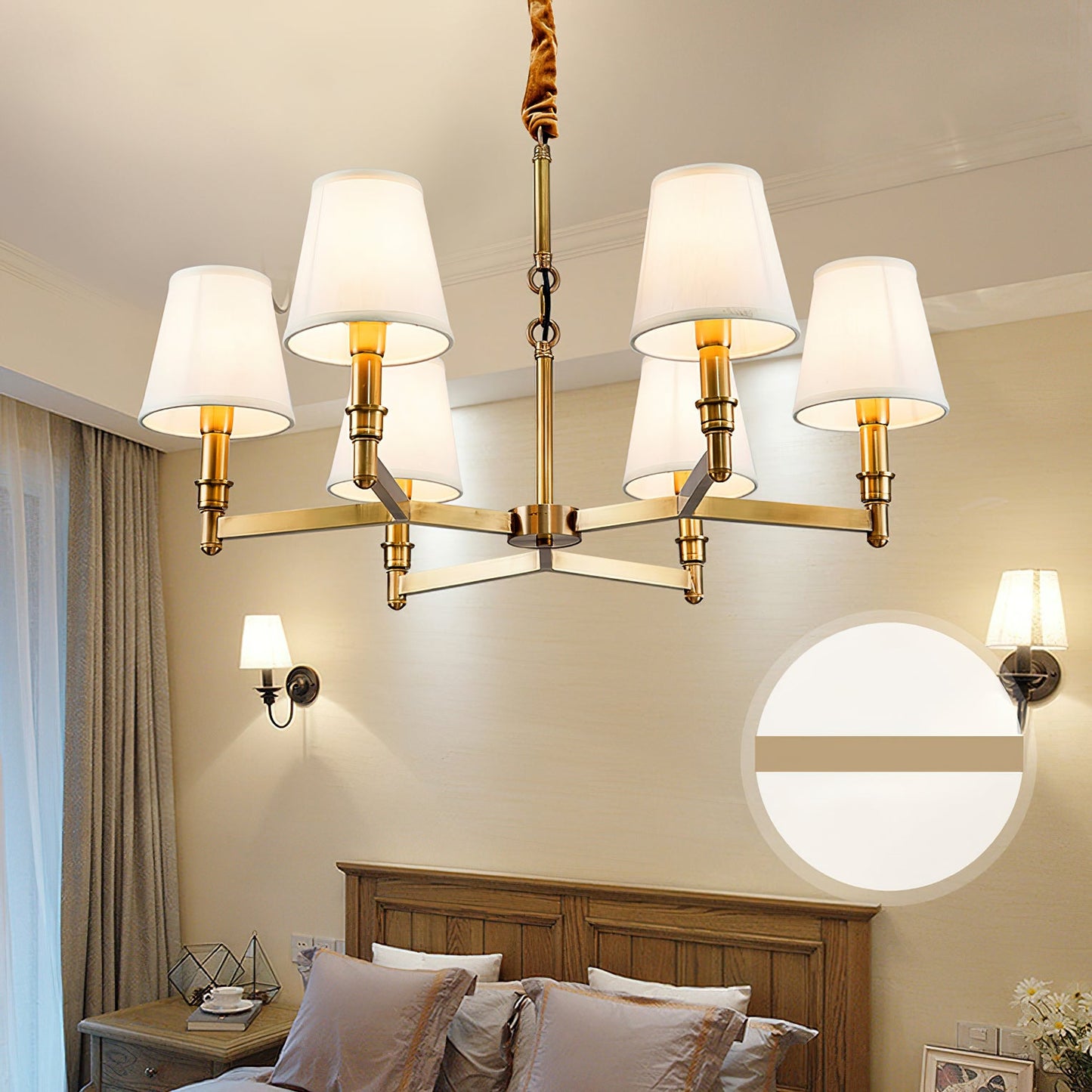 Larimar Chandelier