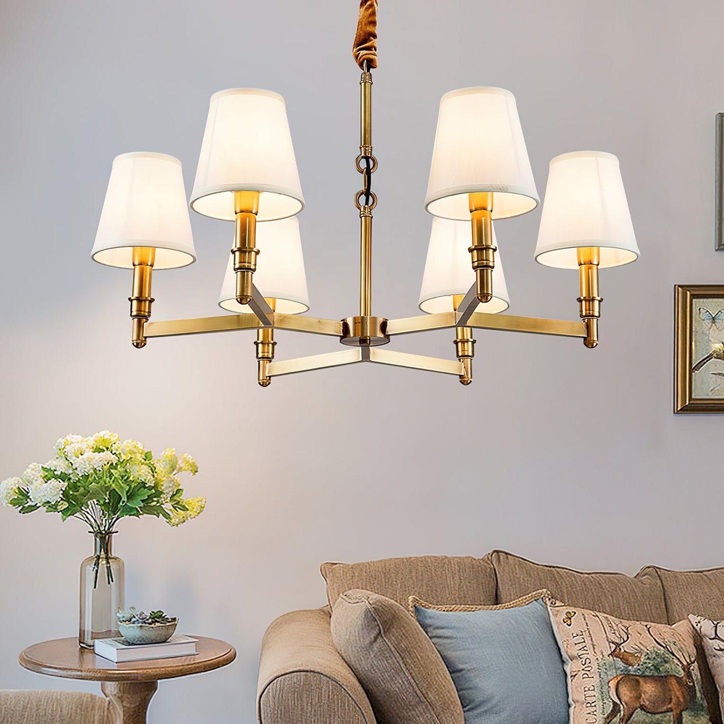 Larimar Chandelier