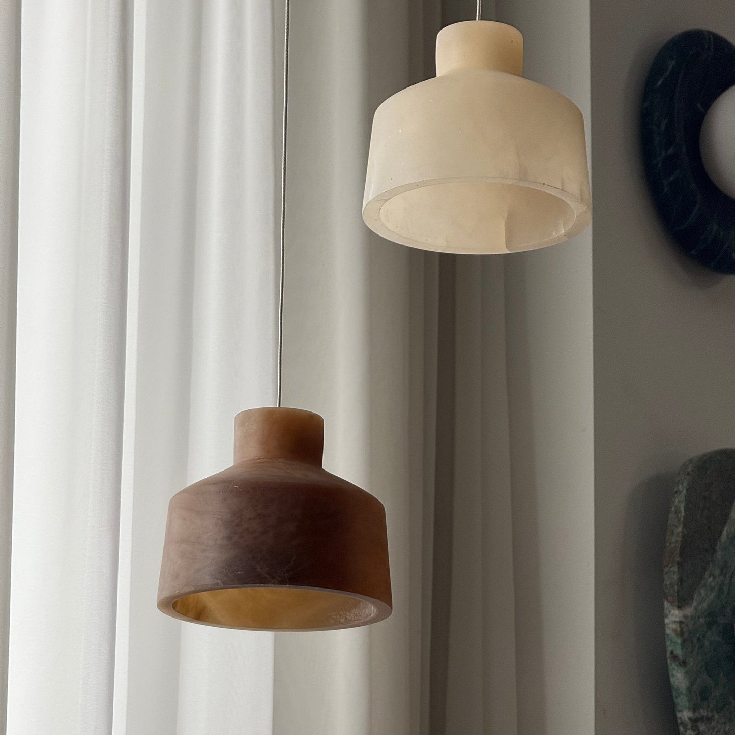 Esmo Alabaster Pendant Lamp