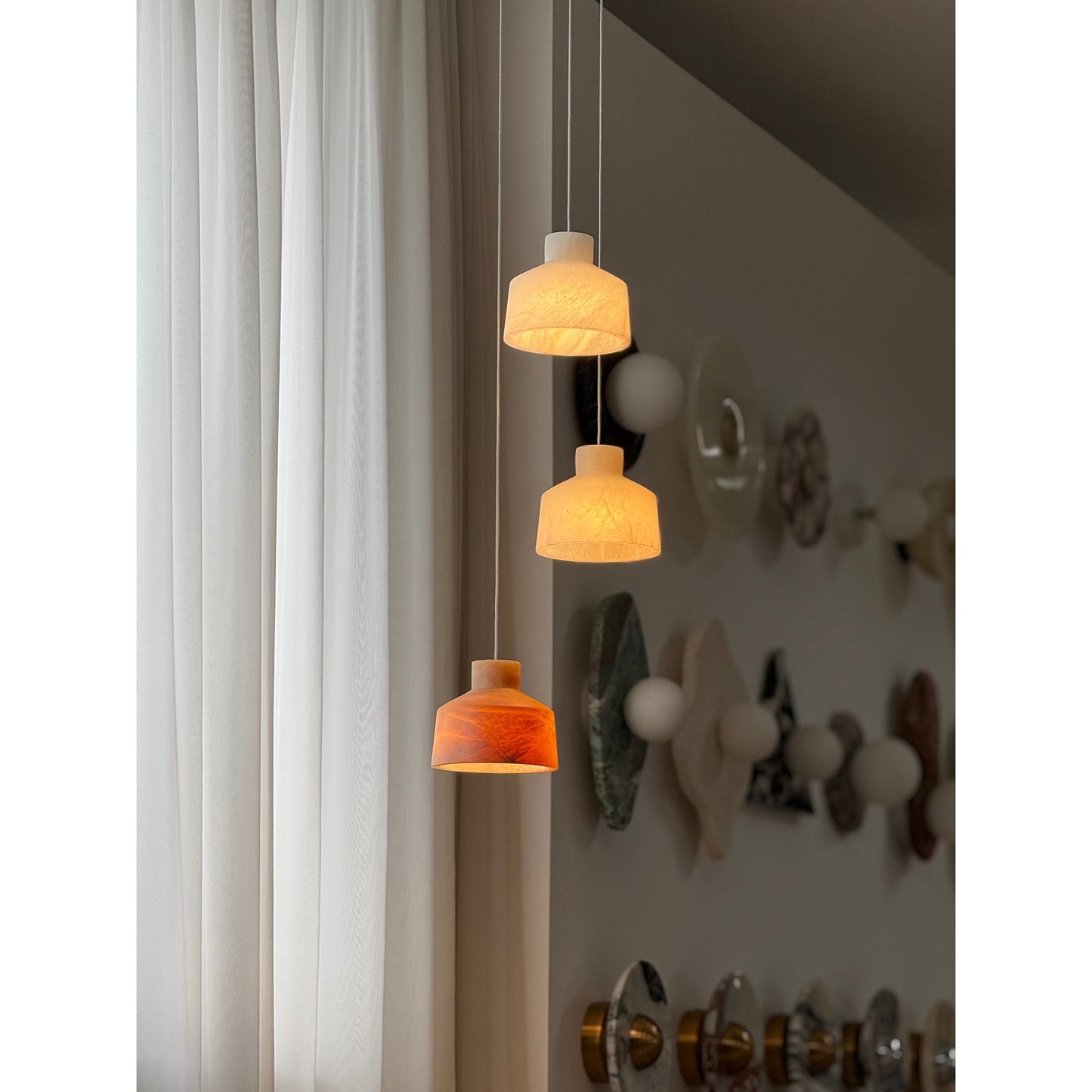 Esmo Alabaster Pendant Lamp