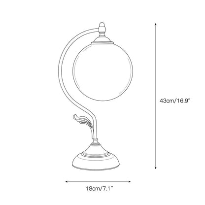 Everard Glass Table Lamp