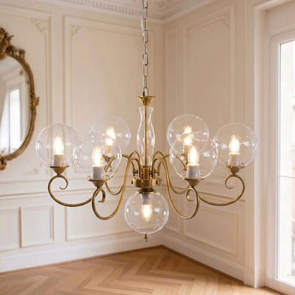 Everard Glass Chandelier