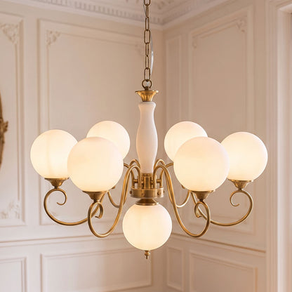 Everard Glass Chandelier
