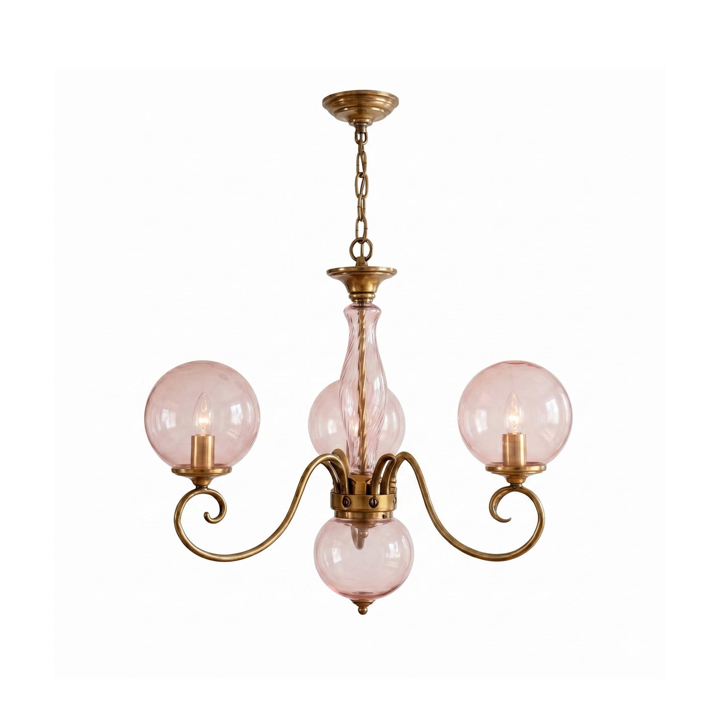 Everard Glass Chandelier