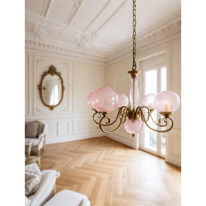 Everard Glass Chandelier