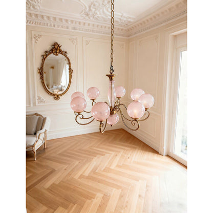 Everard Glass Chandelier