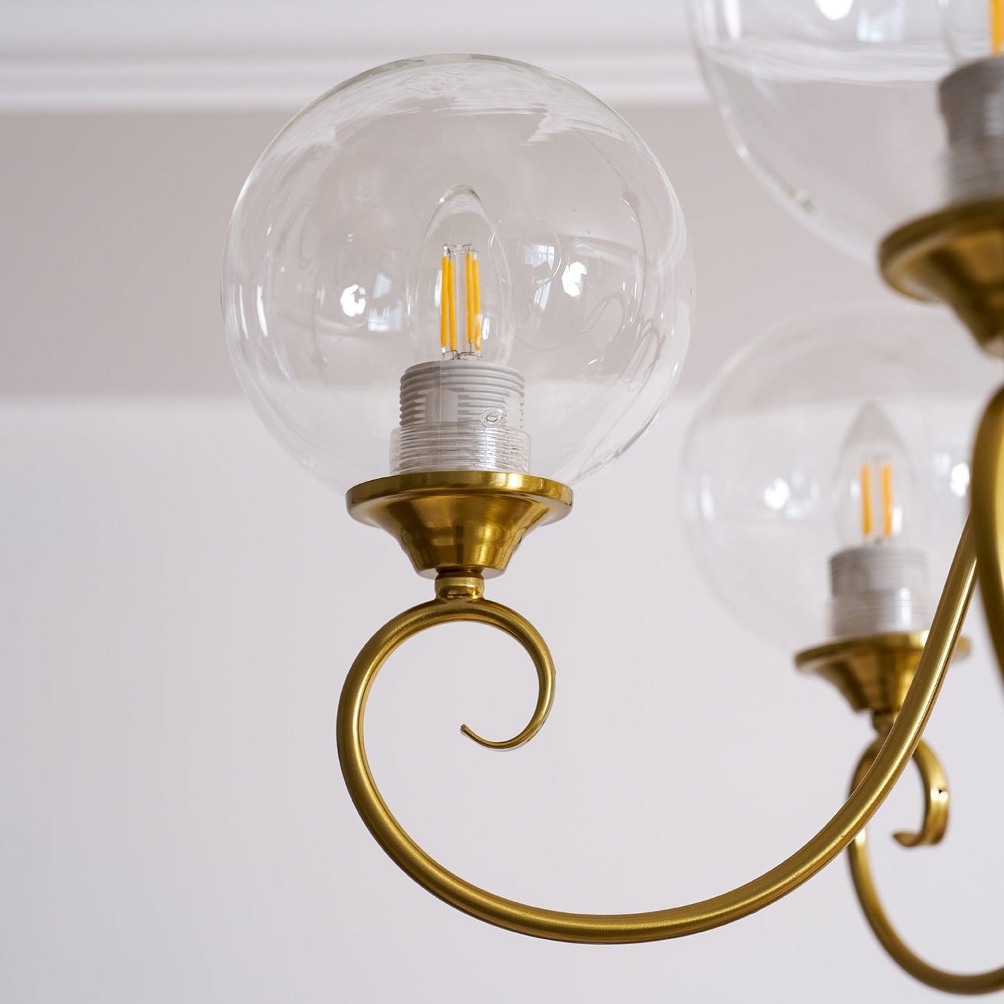 Everard Glass Chandelier