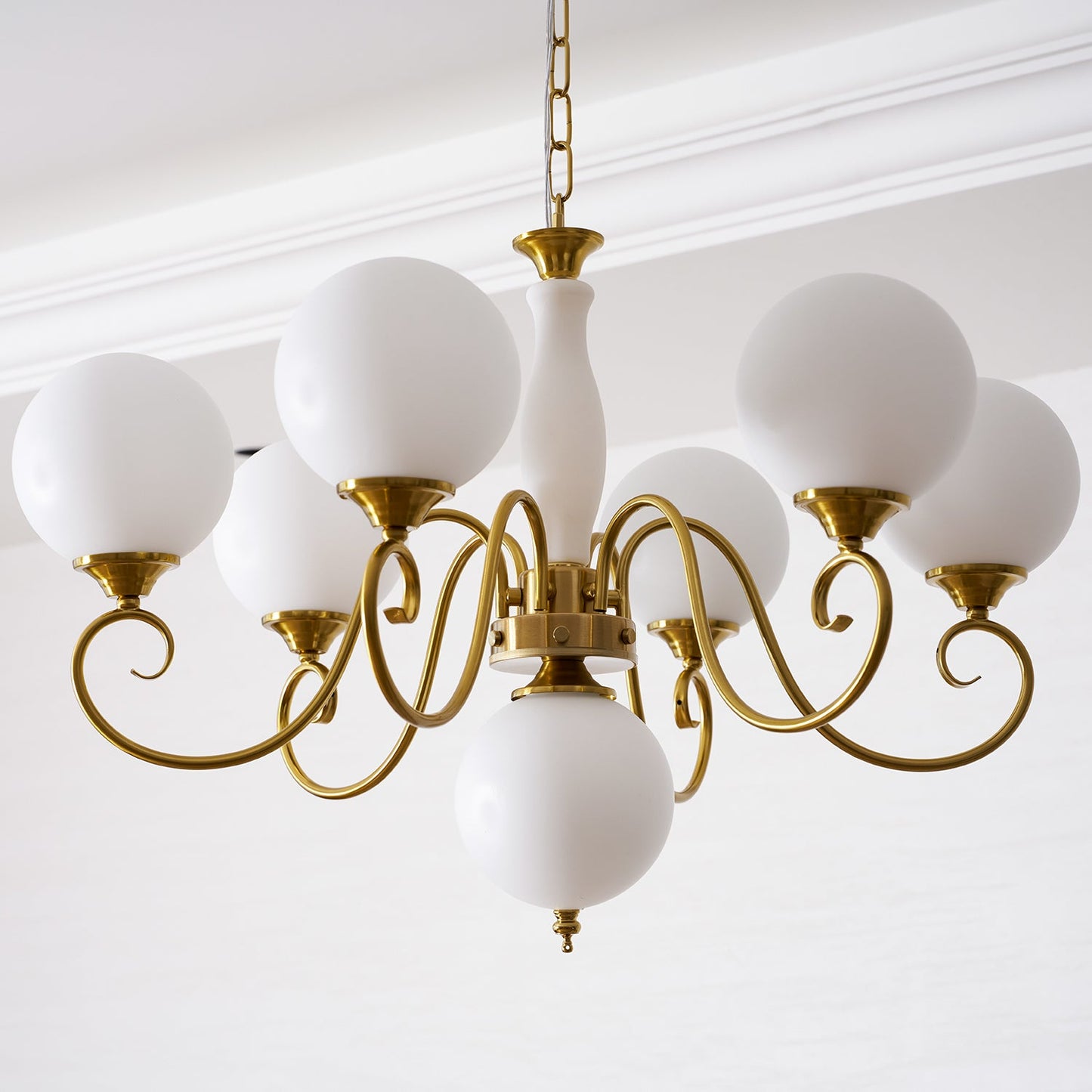 Everard Glass Chandelier