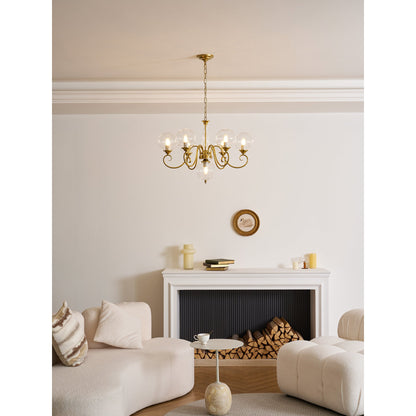 Everard Glass Chandelier