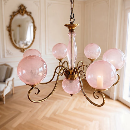 Everard Glass Chandelier