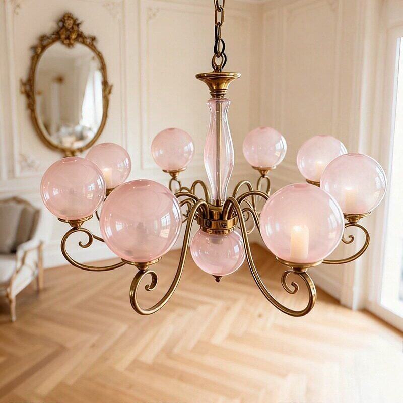 Everard Glass Chandelier
