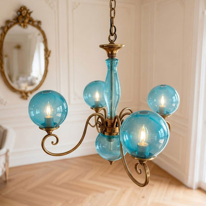 Everard Glass Chandelier