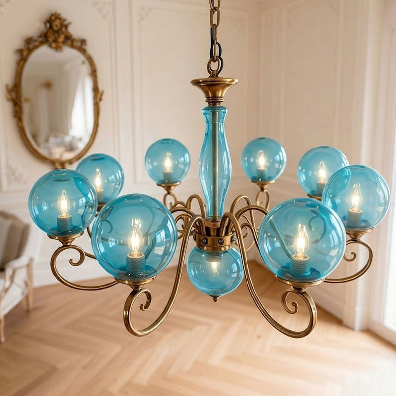Everard Glass Chandelier