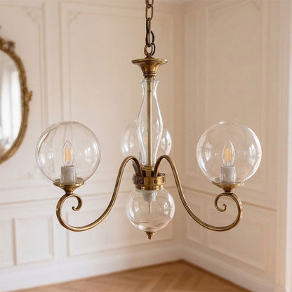 Everard Glass Chandelier
